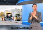 Saugus eismas remontuojamuose keliuose