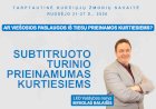 Subtitruoto turinio prieinamumas kurtiesiems
