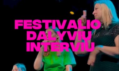 Meno šventės dalyvių interviu