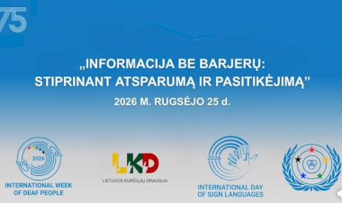 Konferencija „Informacija be barjerų: stiprinant atsparumą ir pasitikėjimą“