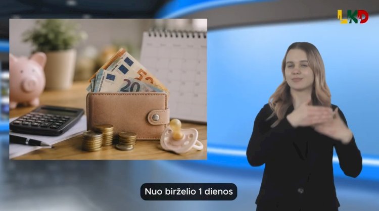Vaikų priežiūros išmoka